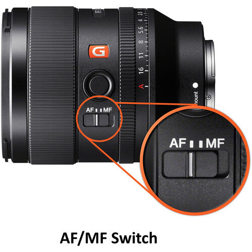 عدسة سوني FE 35mm f/1.4 GM عدسة سوني FE 35mm f/1.4 GM